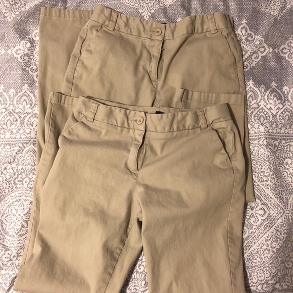 Izod Other - Bundle-Izod khaki girls school pants, size 14